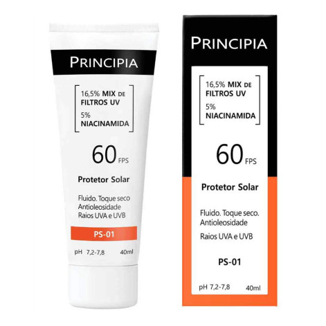  Protetor Solar Principia Skincare PS-01 FPS 60 40ml