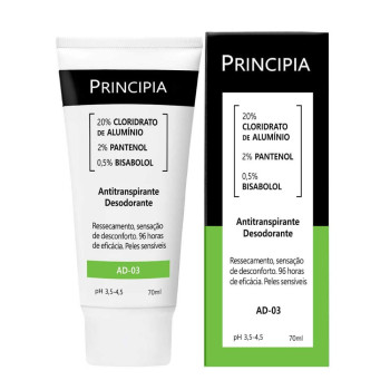Antitranspirante Desodorante Principia Skincare Ad-03 com 70ml