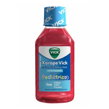 Xarope Vick Expectorante Pediátrico 200mg/15ml 120ml