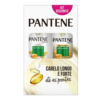 Kit Pantene Restauração Shampoo 350ml + Condicionador 175ml