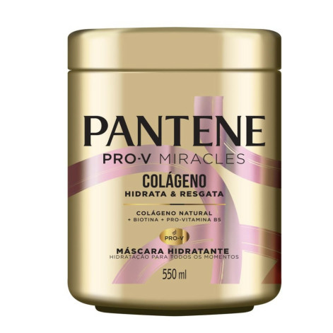 Máscara Capilar Pantene Colageno 550ML