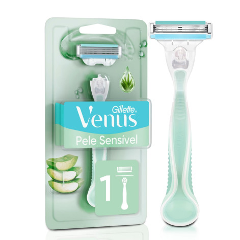 Aparelho Depilatorio Venus Pele Sensivel 1 Unidade