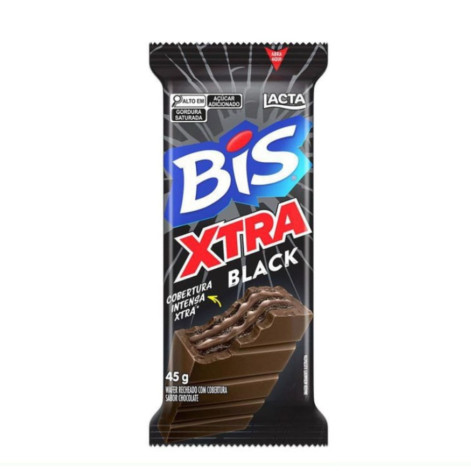 Chocolate Lacta Bis Black 45G
