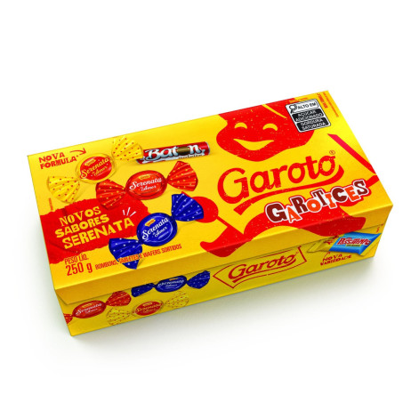 Bombom Garoto Sortido Caixa 250g
