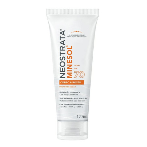 Neostrata Minesol Corpo/Rosto Fps70 120ML