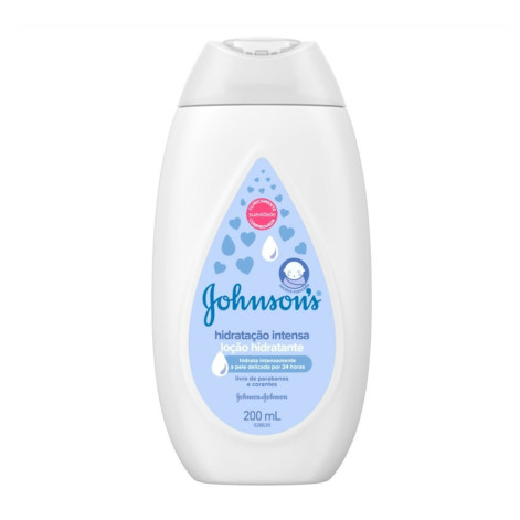 Loção Hidratante Infantil Johnson's Baby Hidratação Intensa 200ml