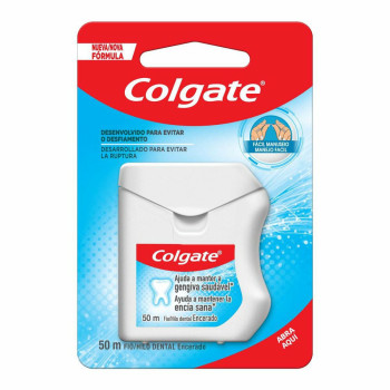 Fio Dental Colg Encer 50M(Clg)