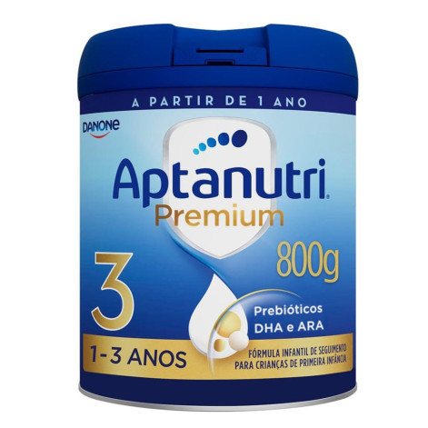 Fórmula Infantil Aptanutri Premium 3 Danone 1 a 3 anos 800g