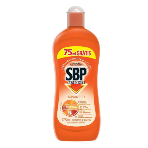 Repelente Advanced Locao Neutro 100ml + 75ml Gratis SBP