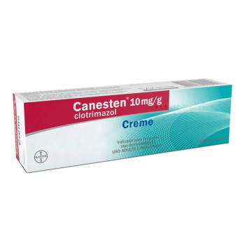 Canesten Clotrimazol 10mg/g Creme Dermatológico 20g
