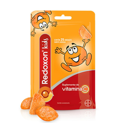 Vitamina C Redoxon Kids Laranja 25 gomas