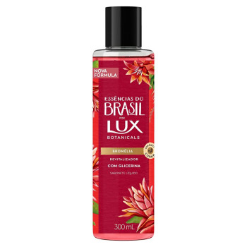 Sabonete Líquido Lux Botanicals Essências do Brasil Bromélia 300Ml
