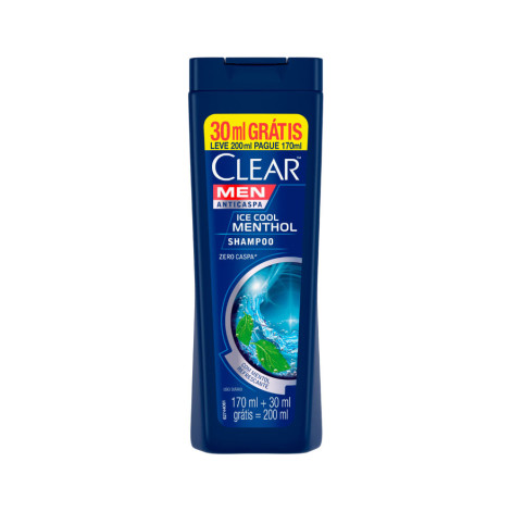 Shampoo Clear Men Anti Caspa Ice Cool M 200ML