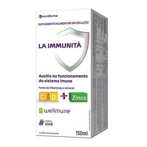  Polivitamínico La Immunità Tripla Ação frasco 150ml