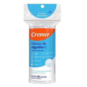 Algod Disco Cremer Limp Facial 50Un