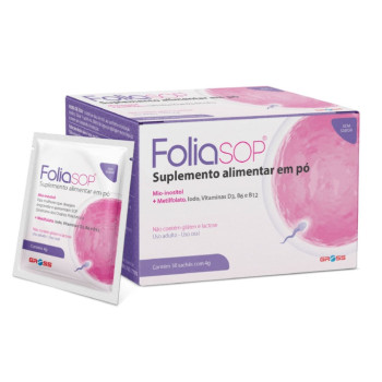 Polivitamínico Folia Sop para Gestantes em pó 30 sachês