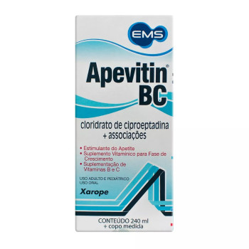 Apevitin BC Estimulante de Apetite Xarope 240ml