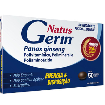 Polivitamínico Natus Gerin 50 cápsulas