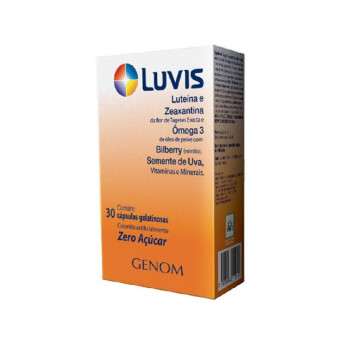 Polivitamínico Luvis S para visão 30 cápsulas