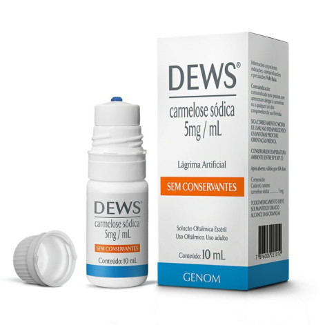  Dews 5mg/ml Solução Oftálmica com 10ml