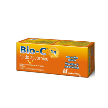 Vitamina C Efervescente Bio-C 1g 10 comprimidos