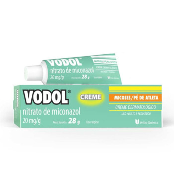 Vodol Creme 28 Vodol Nitrato de Miconazol 20mg/g Creme Dermatológico 28g
