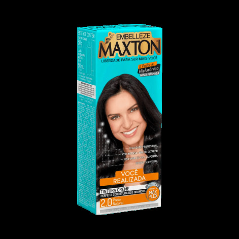 Tinta Maxton Preto Natural 2.0