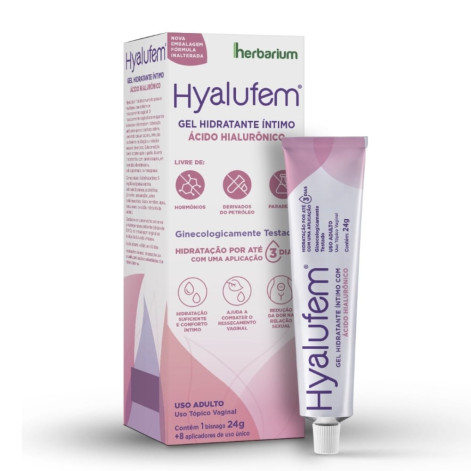 Gel Hidratante Intravaginal Hyalufem com 24g