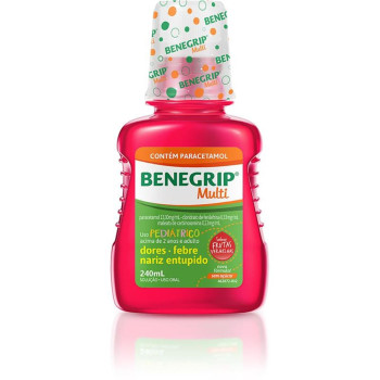 Benegrip Multi Sabor Frutas Vermelhas 240ml