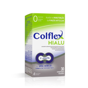 Suplemento Alimentar Colflex Hialu com 30 Comprimidos