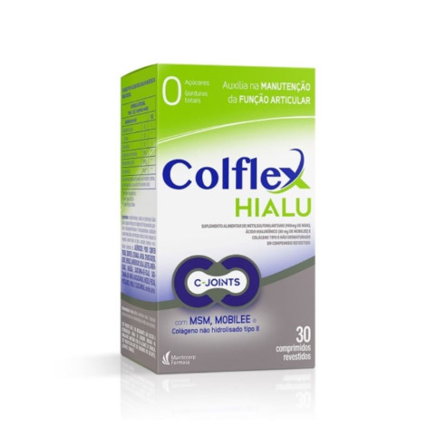 Suplemento Alimentar Colflex Hialu com 30 Comprimidos