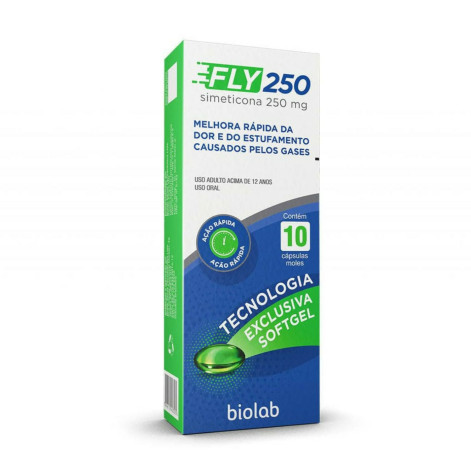 Fly 250mg 10 Cápsulas Moles