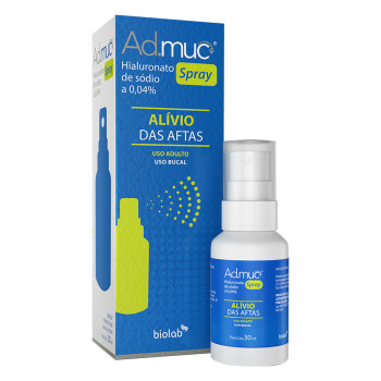 Spray Antisséptico Bucal Ad.Muc 30ml
