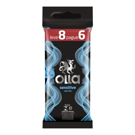 Camisinha Olla Lub Sens C/8Un