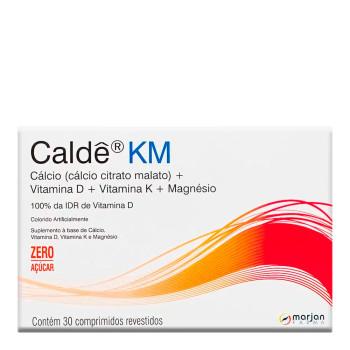 Cálcio MDK Caldê KM 30 comprimidos