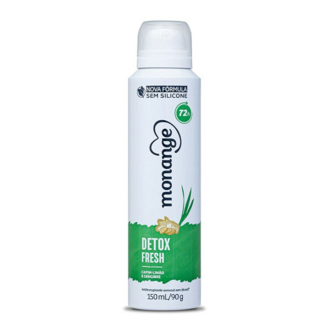 Desodorante Aerosol Monange 90G Fem Anti Detox