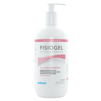 Loção Hidratante Calmante Fisiogel A.I. Pele Sensível com 400ml