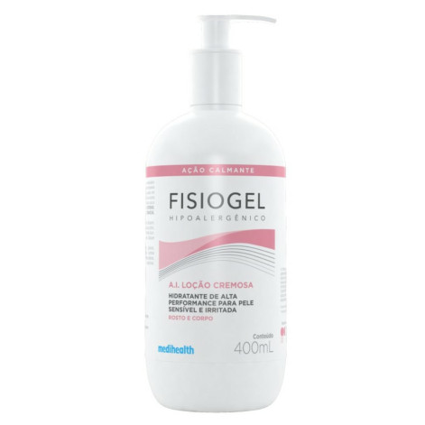 Loção Hidratante Calmante Fisiogel A.I. Pele Sensível com 400ml