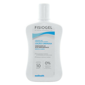 Hidratante Corporal Fisiogel Loção Cremosa Pele Seca e Sensível com 200ml