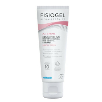 Creme Hidratante Corporal Fisiogel Ação Calmante A.I 50g