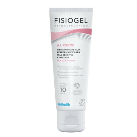 Creme Hidratante Corporal Fisiogel Ação Calmante A.I 50g