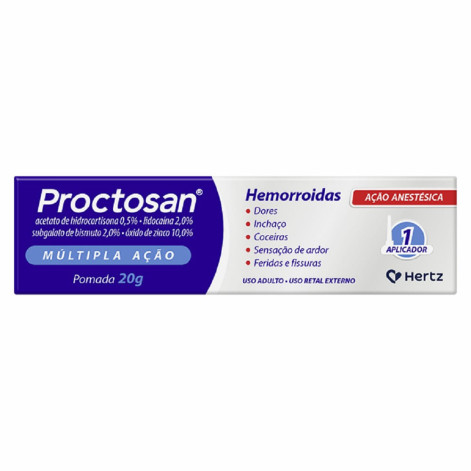 Pomada para Hemorroidas Proctosan 20g 1 Aplicador