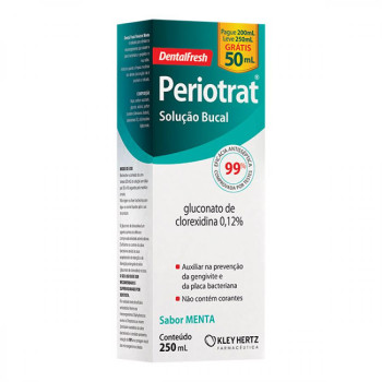 Solução Antisséptica Bucal DentalFresh Periotrat Com 250ml Kley Hertz