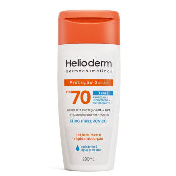 Protetor Solar Corporal FPS 70 Helioderm 200ml