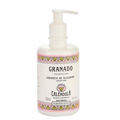 Sabonete Líquido Granado Terrapeutics Calêndula com 300ml