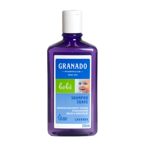  Shampoo Granado Bebê Lavanda com 250ml
