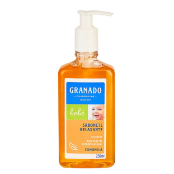 Sabonete Líquido Granado Glicerina Bebê Camomila 250ml