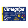 Cimegripe Cloridrato Fenillefrina 4mg + Paracetamol 400mg + Maleato de Clorfeniramina 4mg 20 cápsulas