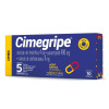 Cimegripe Cloridrato Fenillefrina 4mg + Paracetamol 400mg + Maleato de Clorfeniramina 4mg 10 cápsulas