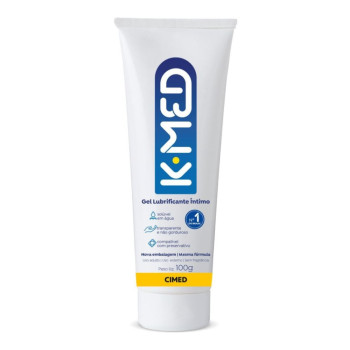 Gel Lubrificante Íntimo K-MED com 100g